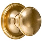 Artitec Mi Satori Voordeurknop Paddenstoel 60mm messing antiek