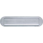 Artitec Brievenbus Briefplaat ovaal Mi Satori mat chroom