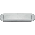 Artitec Brievenbus Briefplaat ovaal Mi Satori antiek chroom mat