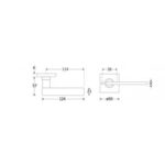 Artitec Deurkruk op rozet Piatto/Bauhaus glans nikkel