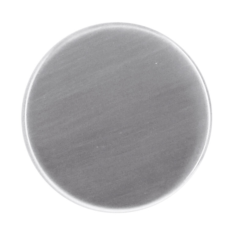 Blind Rozet rond 45 mm Inox Look