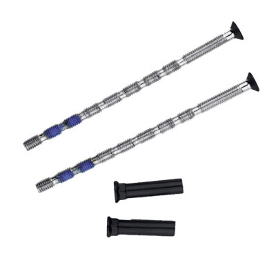 Vijzenset Patentbout 100mm Zwart