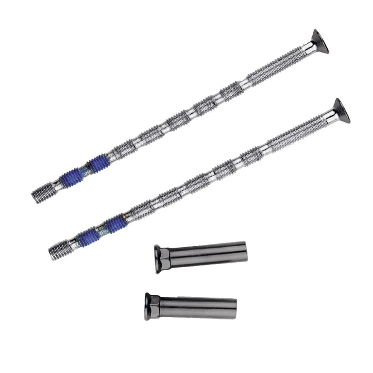 Vijzenset Patentbout 100mm Old Silver