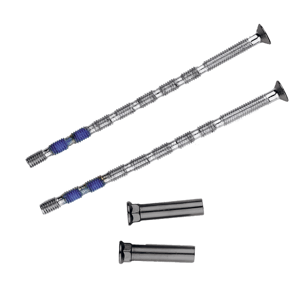 Vijzenset Patentbout 100mm Old Silver