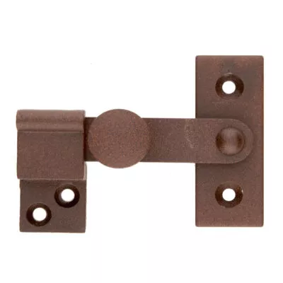 Wc-Overslag Haakslot Roestkleur