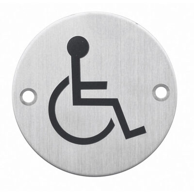 Pictogram Minder Validen Rond Inox