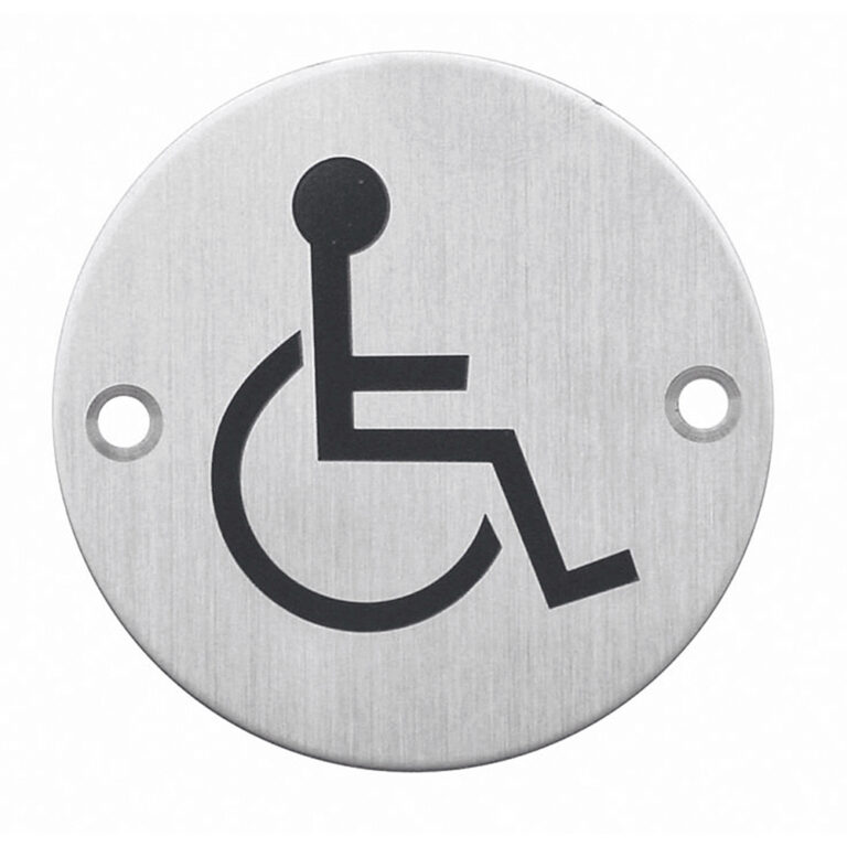 Pictogram Minder Validen Rond Inox