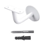 Leuninghouder rond Wit Structuur