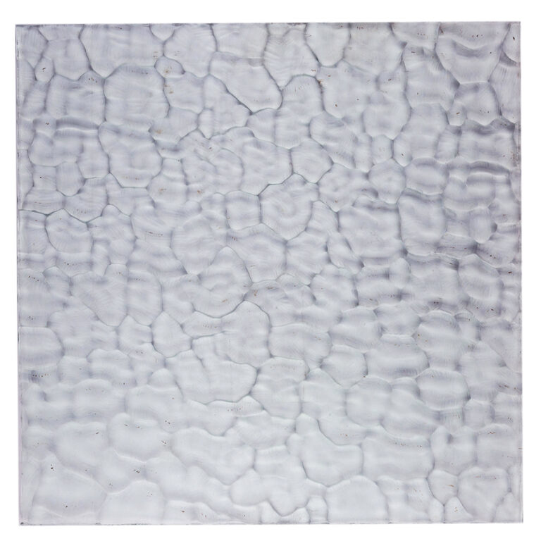 HDD Pro Glas retro vierkant mat oceanic 255x255x6mm