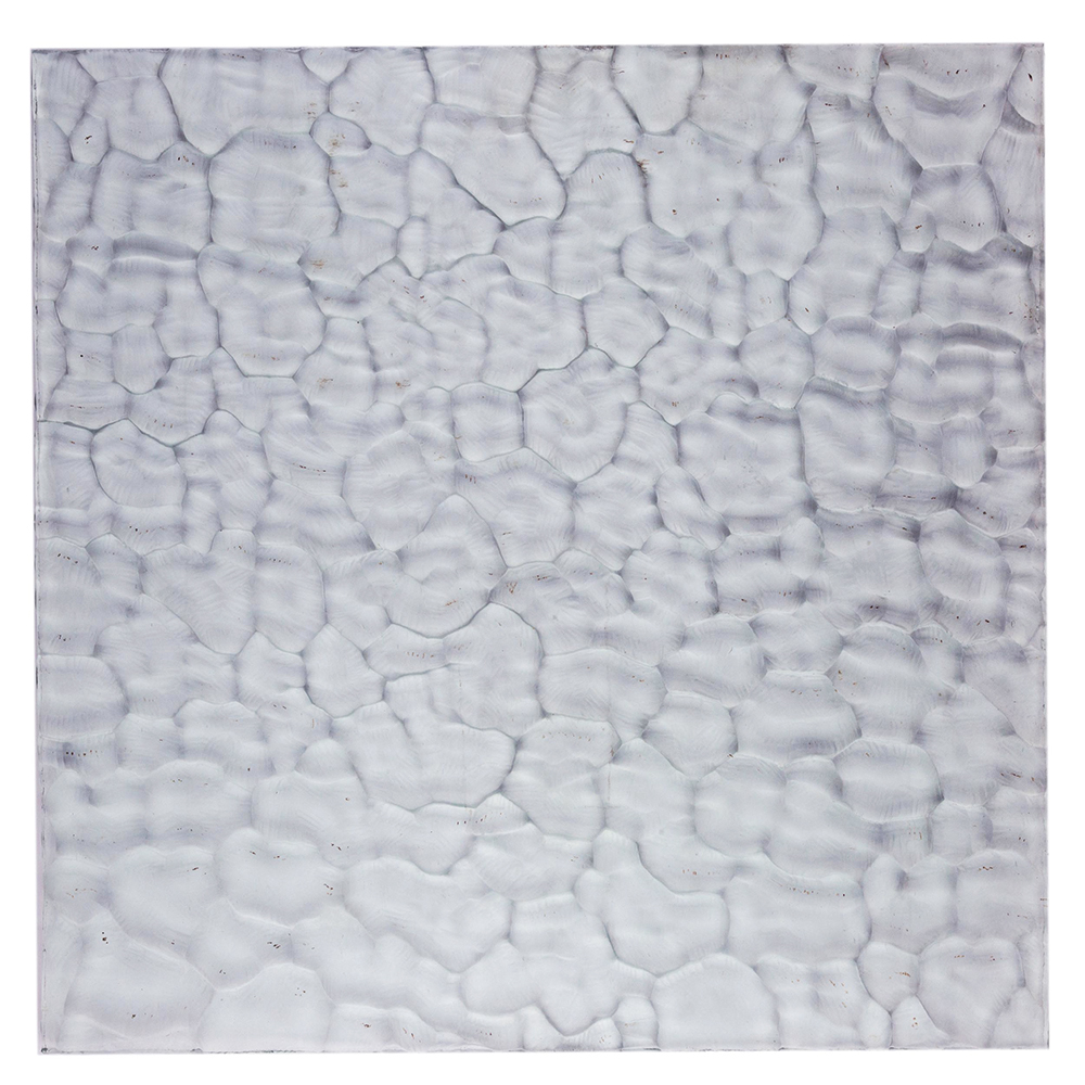 HDD Pro Glas retro vierkant mat oceanic 255x255x6mm