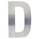 HDD Pro Huisletter Plat D Inox Plus