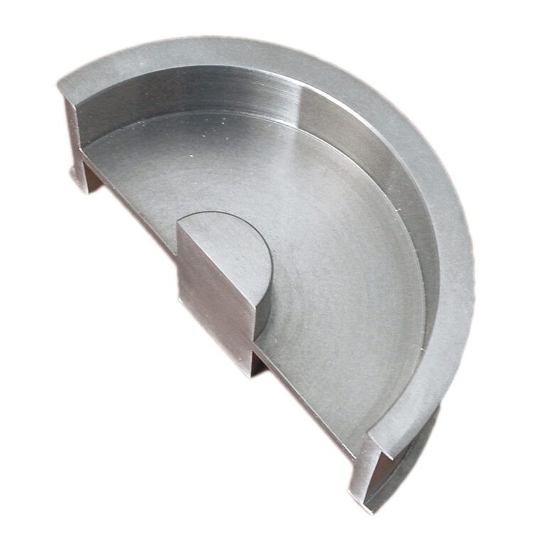 HDD Pro Schuifdeurkom Inkapschelp Hdd Halve Maan Massief 40mm Inox Plus