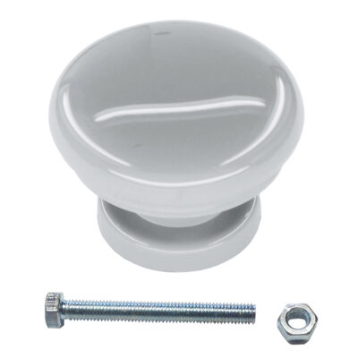 HDD Pro Voordeurknop Top Panda Pvc Licht Grijs