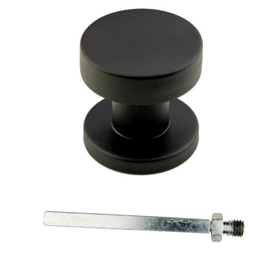 HDD Pro Voordeurknop Top Plat Op Rozas Zwart