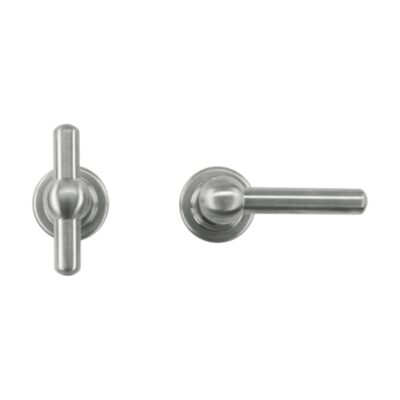 HDD Pro DEURKRUK PRO PETRA OM T+L INOX LOOK