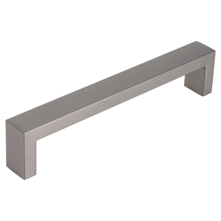 meubelgreep rechthoekig Gunmetal