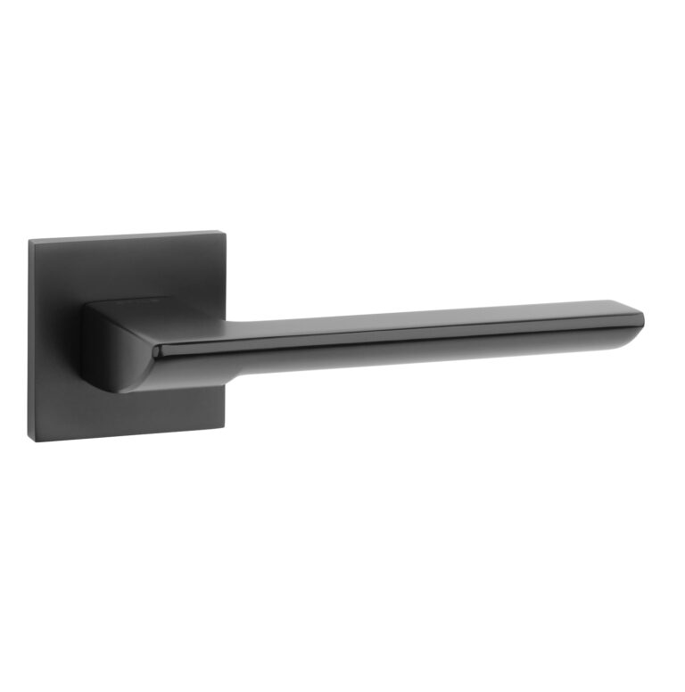 Zwart deurklink van aprile - Stile Deurklink Bira