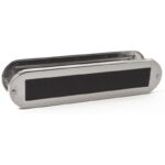 Hardbrass Mariani Tochtwering Aart PVD Glans Nikkel 330x79MM