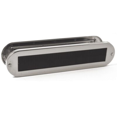 Hardbrass Mariani Tochtwering Aart PVD Glans Nikkel 330x79MM