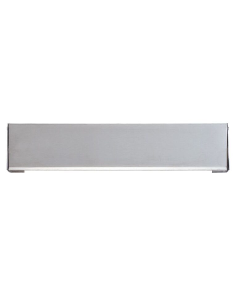 Hardbrass Mariani Tochtwering Tochtplaat Inox 340x75MM