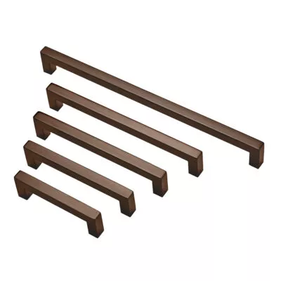 KASTTREKKER CUBICA 12 MAT BRONS GROEP PER 5