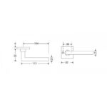 Krukgarnituur Kare vierkant rozet 2 700x700