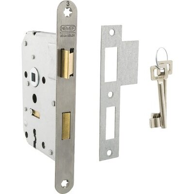 Nemef Klavier dag- en nachtslot 1266/17 rvs SL55