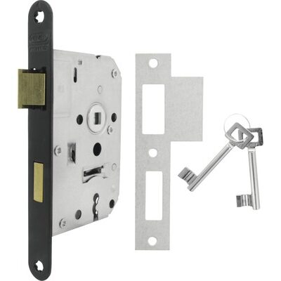 Nemef Klavier dag- en nachtslot 1266/17 zwart SL55