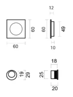 hdd bronzen schuifdeurkom fra carre per set