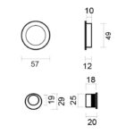 HDD Pro Schuifdeurkom Inkapschelp Fra Rond Brons