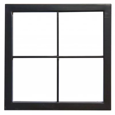 hdd patrijspoort retro 245 mm zwart 2