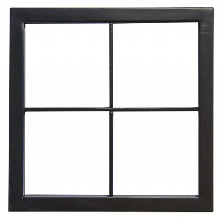 hdd patrijspoort retro 245 mm zwart 2