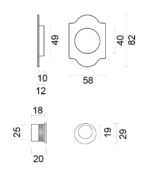 HDD Pro Schuifdeurkom Inkapschelp Fra Retro Carre Old Yellow