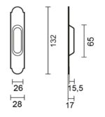 HDD Pro Schuifdeurkom Inkapschelp Roest