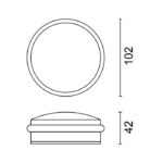 hdd zware vloerdeurstop 125 kg rvs 2
