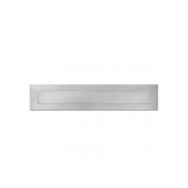 Hardbrass Serafini Briefplaat Binnenverend Roestvaststaal 300x80mm
