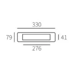 Hardbrass Mariani Briefplaat Ellen Matbrons