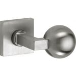 Artitec Knopkruk op rozet Bauhaus verdekt mat nikkel ongelakt