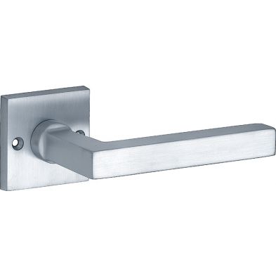 Artitec Deurkruk op rozet Kare/Bauhaus mat chroom