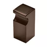 HHD Pro Meubelknop Kasttrekker Cubica Top 12mm Mat Brons