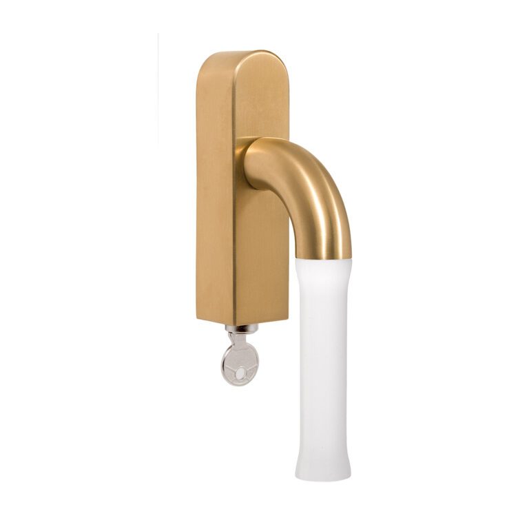 EV100 DKLOCK O PVD satin gold white