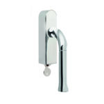 EV101DKLOCK polished stainless steel