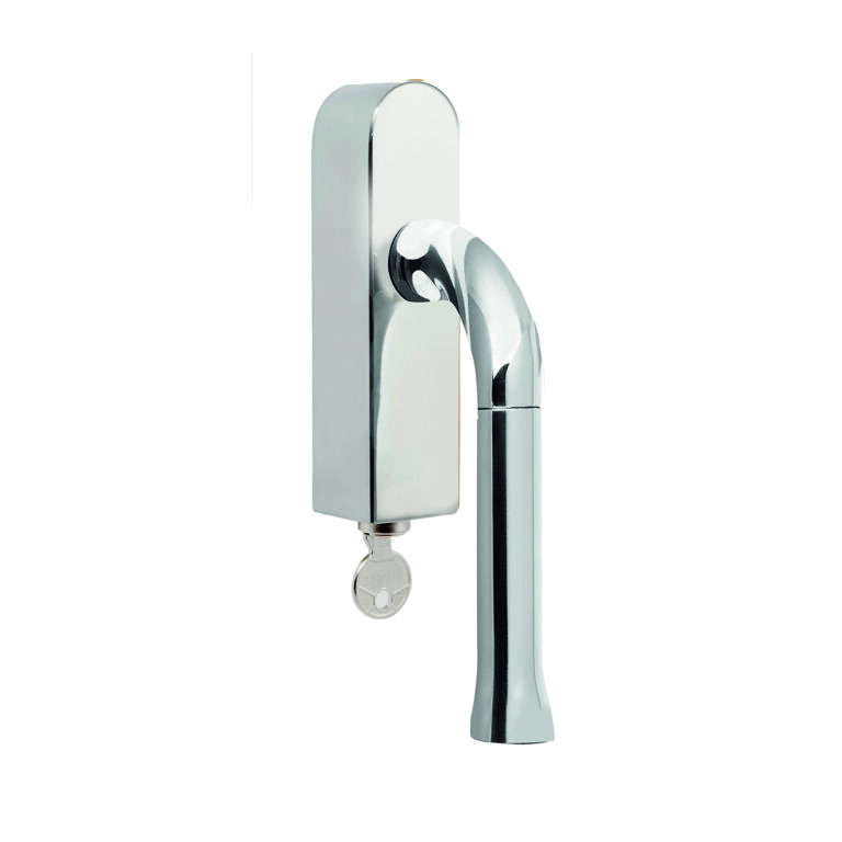 EV101DKLOCK polished stainless steel