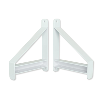 Plankdragerset DUO 200x160 mm wit 0513.220.1002