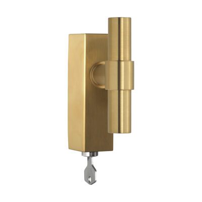 PBT20 DKLOCK square PVD satin gold