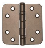 FORMANI Kogellagerscharnier | 89x89 | Brons | LBSA8989 Afgerond