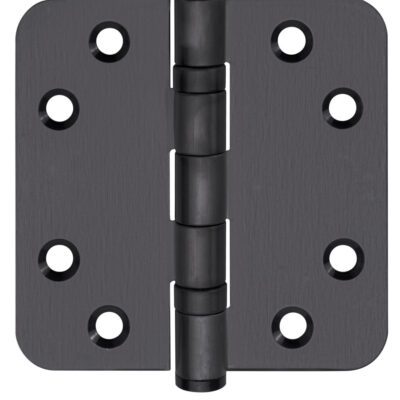 FORMANI Kogellagerscharnier | 89x89 | PVD Gun Metal | LBSA8989 Afgerond