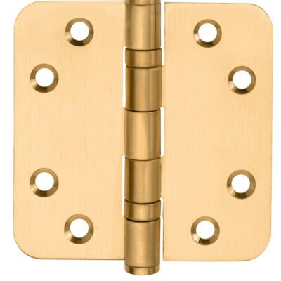 FORMANI Kogellagerscharnier | 89x89 | PVD Mat Goud | LBSA8989 Afgerond