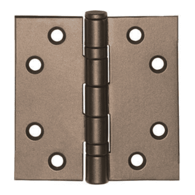 Formani Basics LBS7676 Kogellagerscharnier Brons Platkop 76x76mm met rechte hoeken