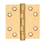 FORMANI Kogellagerscharnier | 76x76 | PVD Mat Goud | LBS7676 Rechte Hoeken